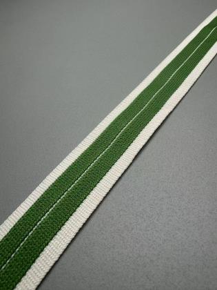 Knitting tape with stereoscopic effect